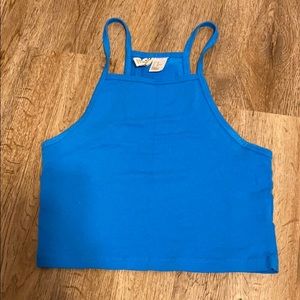 Halter styles crop top
